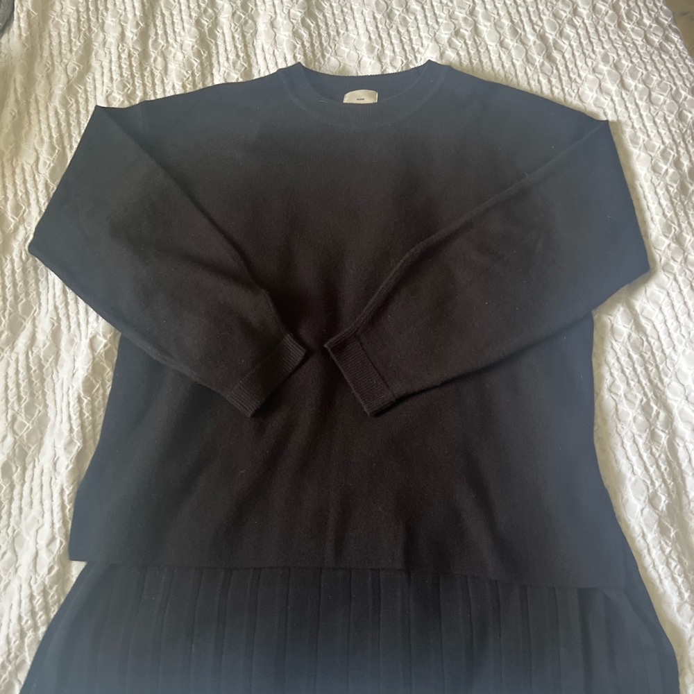 KUHO BlackKnit Sweater Wool/Cashmere